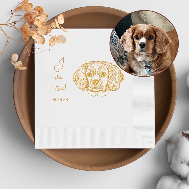 Cocker Spaniel Dog Personalisiert I Doo Too Serviette (Von Creator hochgeladen)