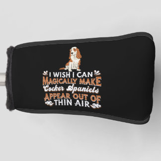 Cocker Spaniel Dogs Golf Headcover