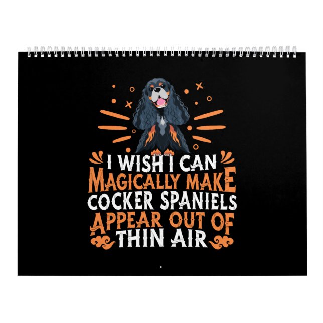 Cocker Spaniel Dogs Kalender (Titelbild)