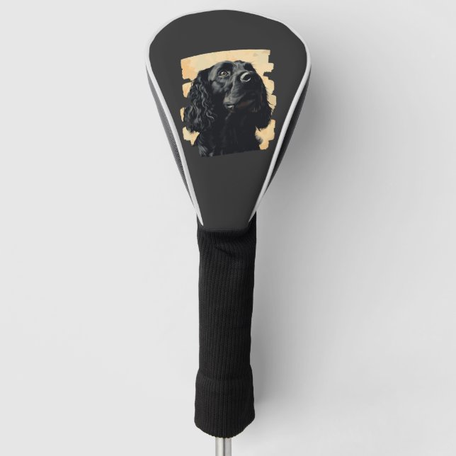 Cocker Spaniel  Golf Headcover (Vorderseite)