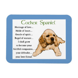 Cocker Spaniel Heritage of Liebe Magnet