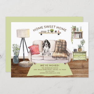 Cocker Spaniel Hund Bewegung Ankündigung