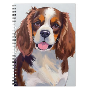 Cocker Spaniel   Hund Haustier Malerei Notizblock