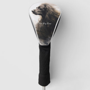 Cocker Spaniel Hund im Wind 003 - Yacobsen Dero Golf Headcover