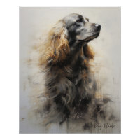 Cocker Spaniel Hund im Wind 004 - Yacobsen Dero