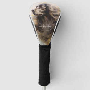 Cocker Spaniel Hund im Wind 005 - Yacobsen Dero Golf Headcover