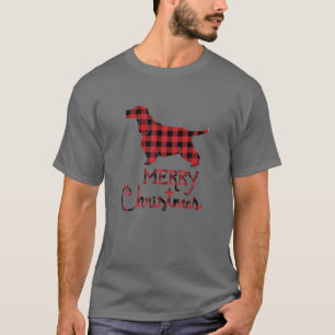 Cocker Spaniel Hund Lover Christmas Matching Famil T-Shirt