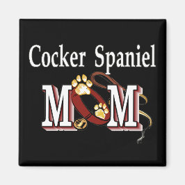 Cocker Spaniel Hund Mama Geschenke Magnet