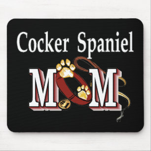 Cocker Spaniel Hund Mama Geschenke Mousepad