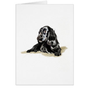 Cocker Spaniel Hunde Liebhaber Postkartengeschenk