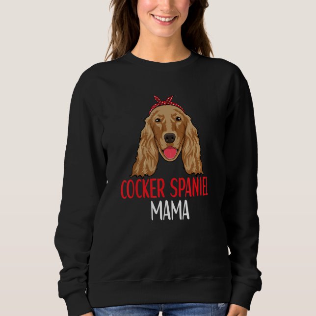 Cocker Spaniel Hundeoutfit  Cocker Spaniel 4 Sweatshirt (Vorderseite)