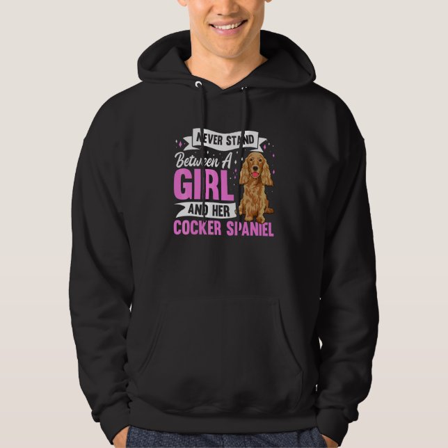 Cocker Spaniel Hundeoutfit  Cocker Spaniel Hoodie (Vorderseite)
