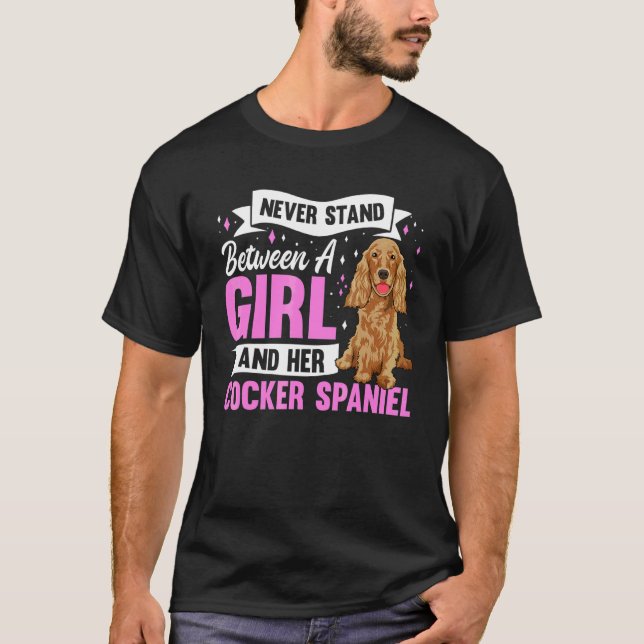 Cocker Spaniel Hundeoutfit  Cocker Spaniel T-Shirt (Vorderseite)