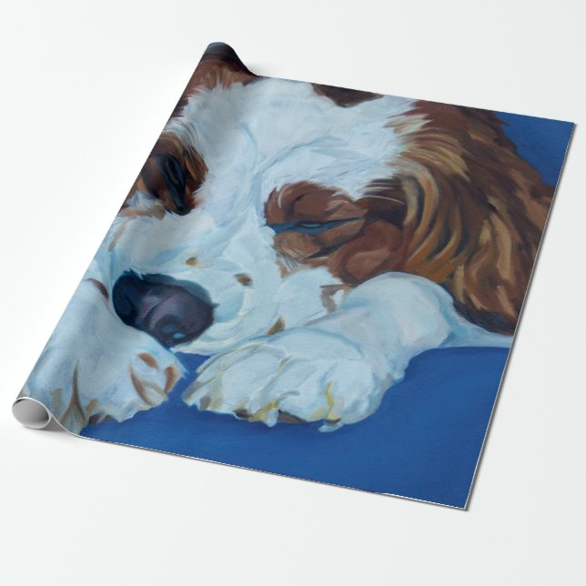 Cocker spaniel-HundePackpapier Geschenkpapier (Ungerollt)