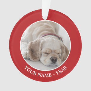 Cocker spaniel-Hundeschlafen Ornament