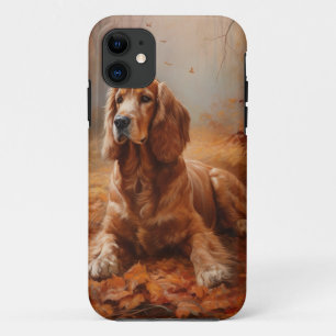 Cocker Spaniel in Herbstleaves Inspiriere Fall Case-Mate iPhone Hülle