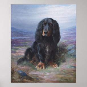 Cocker Spaniel in Highlands von Lilian Cheviot Poster