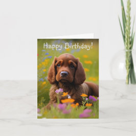 Cocker Spaniel Karte
