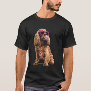 Cocker Spaniel Kaugummi T-Shirt