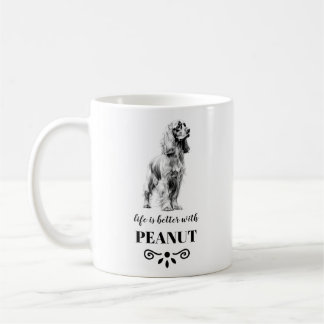 Cocker Spaniel Leben ist besser mit dem benutzerde Kaffeetasse