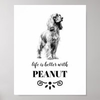 Cocker Spaniel Leben ist besser mit dem benutzerde