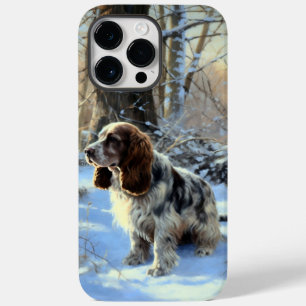 Cocker Spaniel Let It Snow Weihnachten Case-Mate iPhone 14 Pro Max Hülle