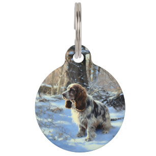 Cocker Spaniel Let It Snow Weihnachten Haustiermarke