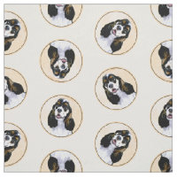 Cocker Spaniel Malerei Parti Tan Original Dog Art
