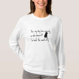 Cocker Spaniel Mein Hund hat Angst Wucht vor T-Shirt