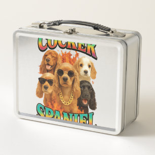 Cocker Spaniel  Metall Brotdose