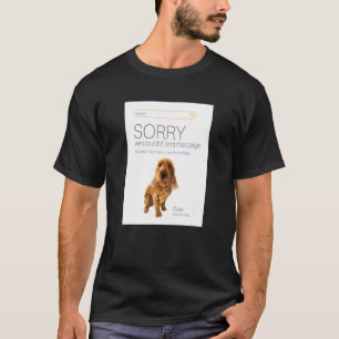 Cocker Spaniel Online Shop E-Commerce Verkäufer 40 T-Shirt