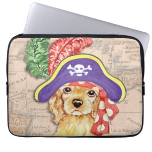 Cocker Spaniel Pirate Laptopschutzhülle
