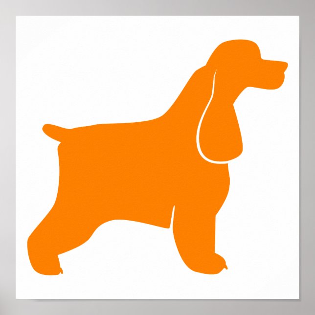 Cocker Spaniel Poster (Vorne)