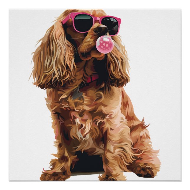 Cocker Spaniel Poster (Vorderseite)