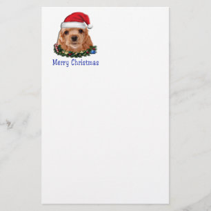 Cocker spaniel Puppie Briefpapier