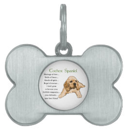 Cocker Spaniel Puppy Lovers Art Tiermarke