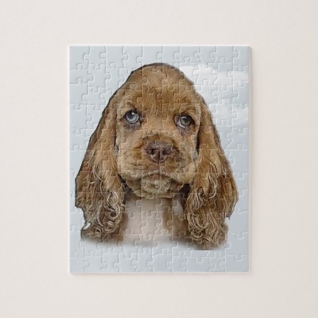 Cocker Spaniel Puzzle (Vertikal)