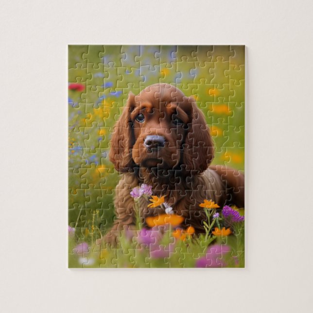 Cocker Spaniel Puzzle (Vertikal)