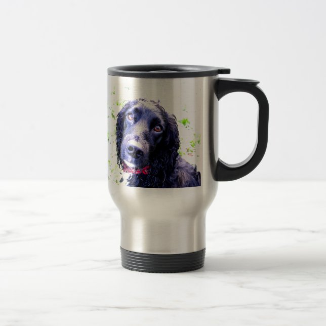 Cocker Spaniel Reisebecher (Rechts)
