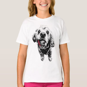 Cocker Spaniel – Rote Zunge, echte Frechheit T-Shirt