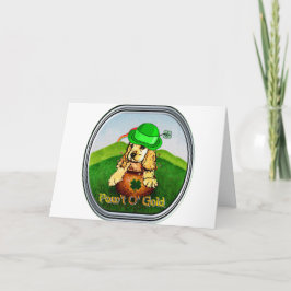 Cocker Spaniel St Patricks Day Karte