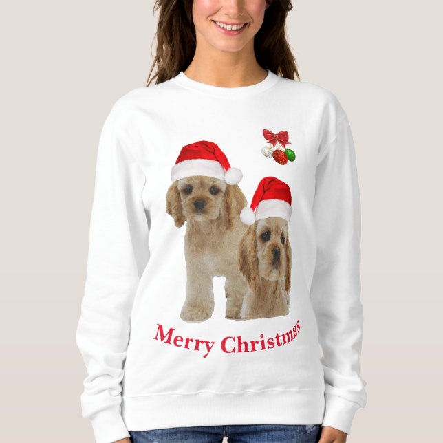 Cocker Spaniel Sweatshirt (Vorderseite)