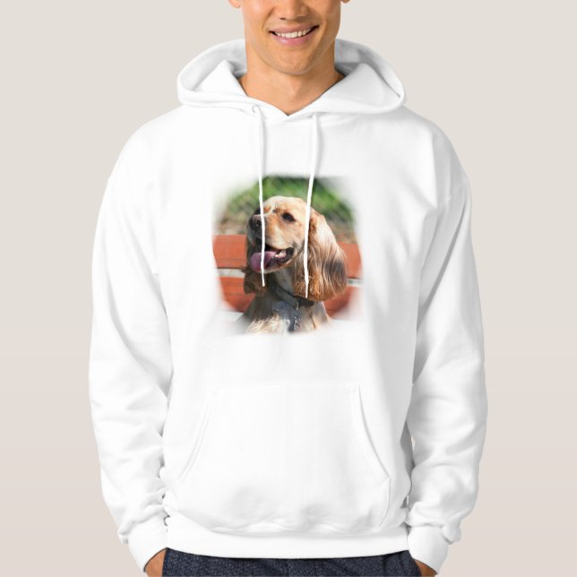 Cocker spaniel-Sweatshirt Hoodie (Vorderseite)