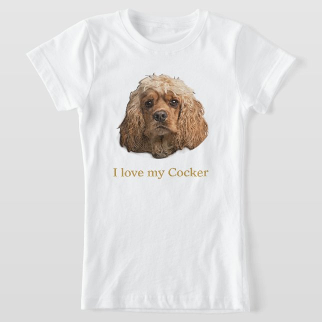 Cocker Spaniel T - Shirt (Ablage )