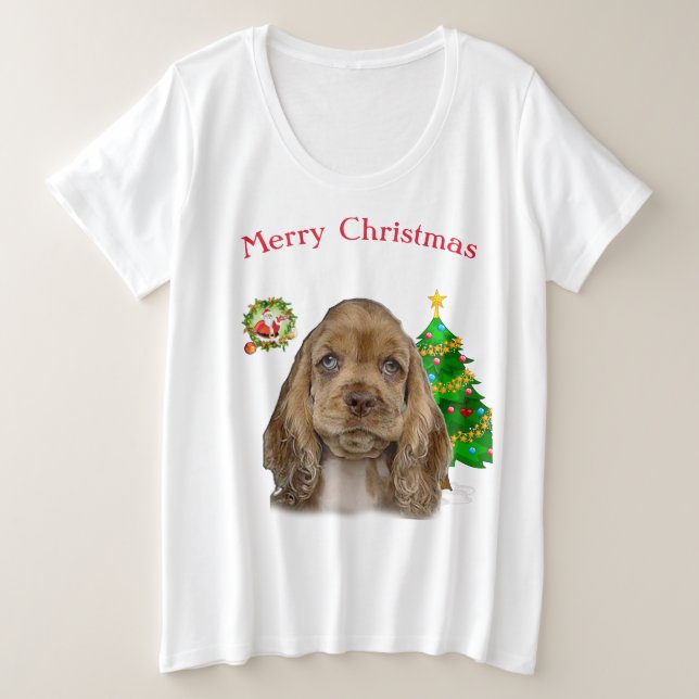 Cocker Spaniel T - Shirt (Design vorne)
