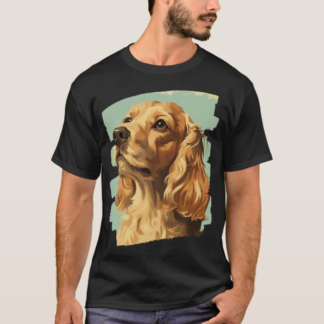 Cocker Spaniel T-Shirt (Vorderseite)