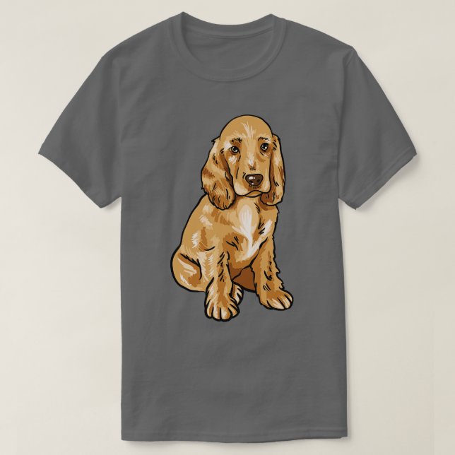 Cocker Spaniel T-Shirt (Design vorne)