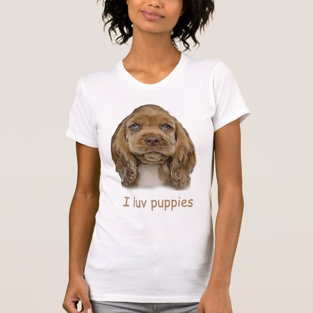 Cocker Spaniel T-Shirt (Vorderseite)