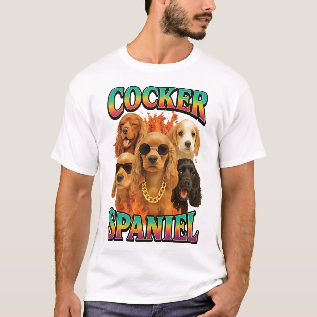 Cocker Spaniel T-Shirt (Vorderseite)