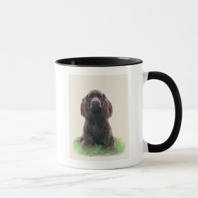 Cocker spaniel tasse (Rechts)